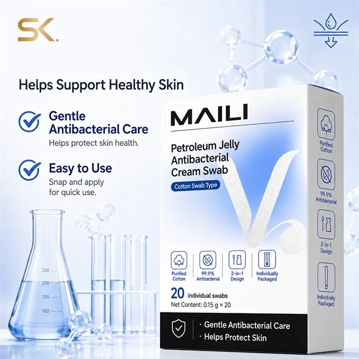 china vaseline cotton swab